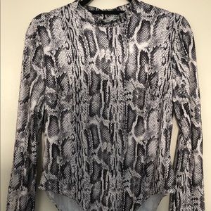 Snakeskin Body Suit